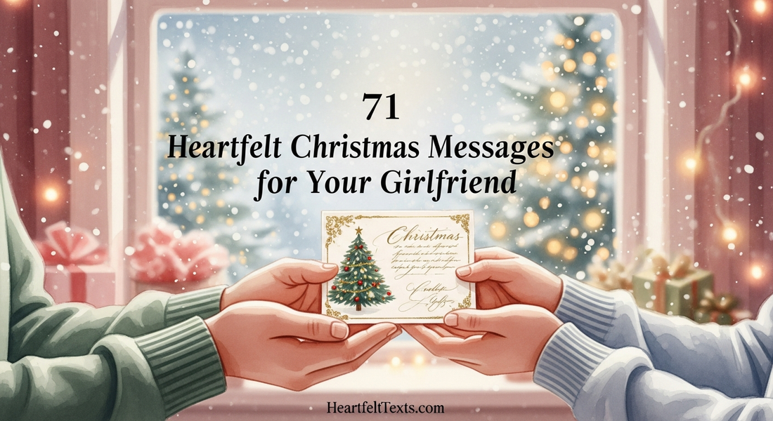 71 Heartfelt Christmas Messages for Your Girlfriend
