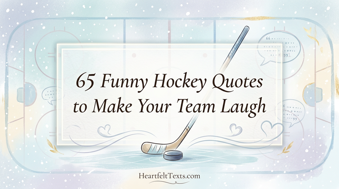 65 Funny Hockey Quotes to Make Your Team Laugh
