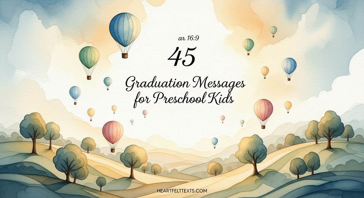 45 Graduation Messages for Preschool Kids – HeartfeltTexts