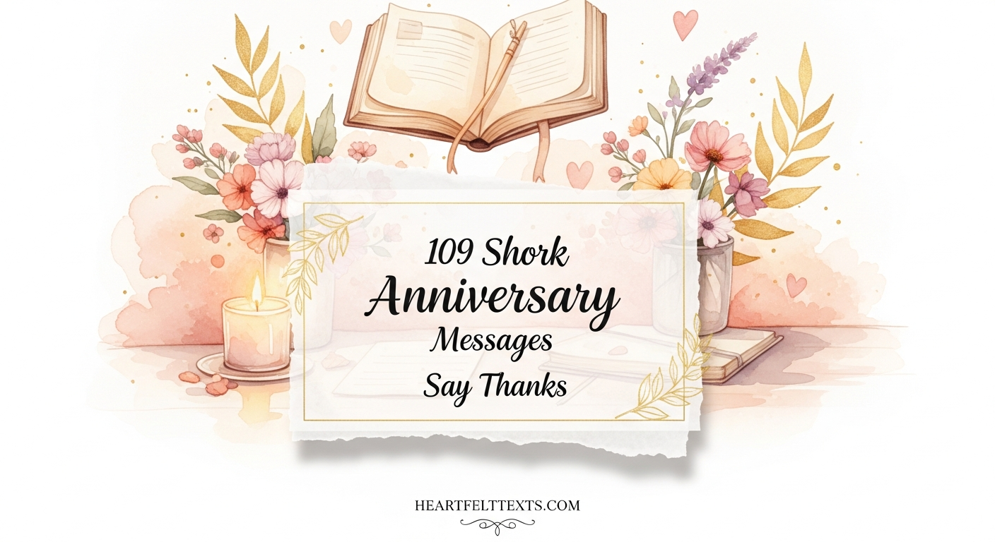 109 Short Work Anniversary Messages Say Thanks