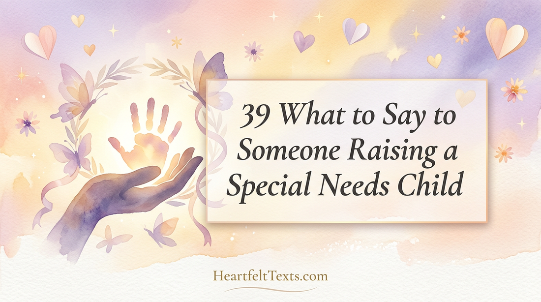 39 What to Say to Someone Raising a Special Needs Child