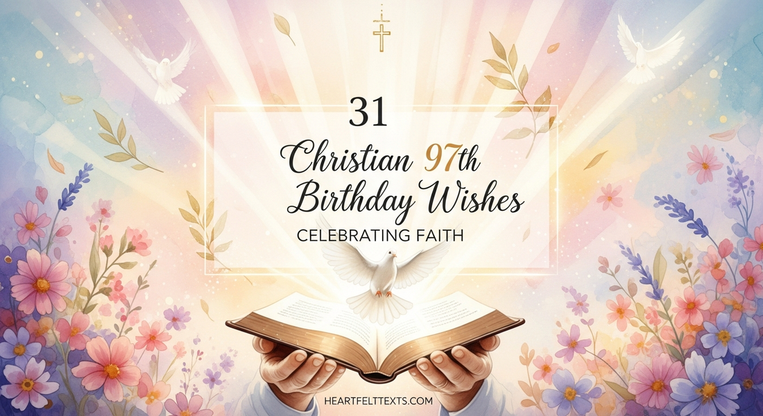 31 Christian 97th Birthday Wishes Celebrating Faith