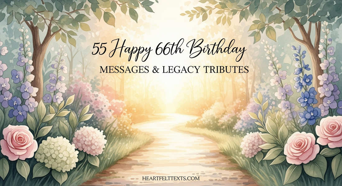55 Happy 66th Birthday Messages & Legacy Tributes