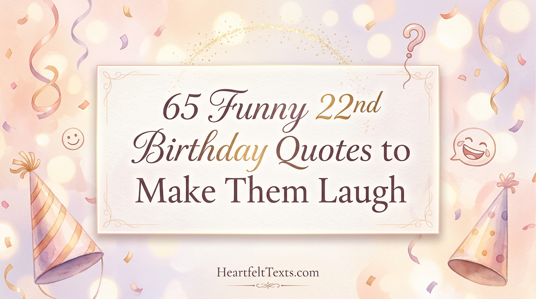 65 Funny 22nd Birthday Quotes to Make Them Laugh