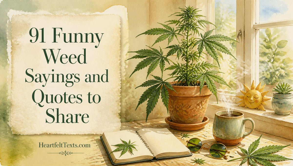 91 Funny Weed Sayings and Quotes to Share – HeartfeltTexts
