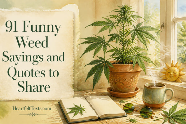 91 Funny Weed Sayings and Quotes to Share