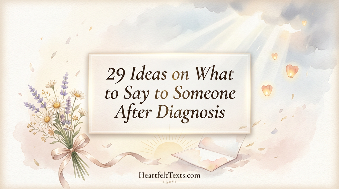 29 Ideas on What to Say to Someone After Diagnosis