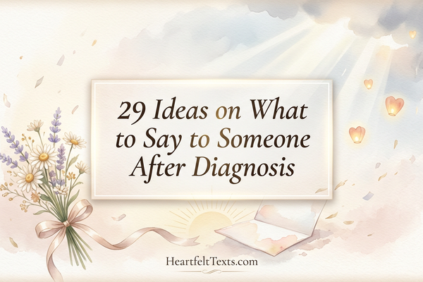 29 Ideas on What to Say to Someone After Diagnosis