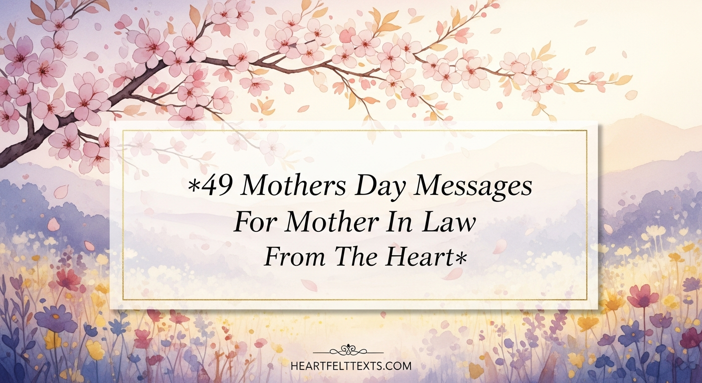 49 Mothers Day Messages For Mother In Law From The Heart