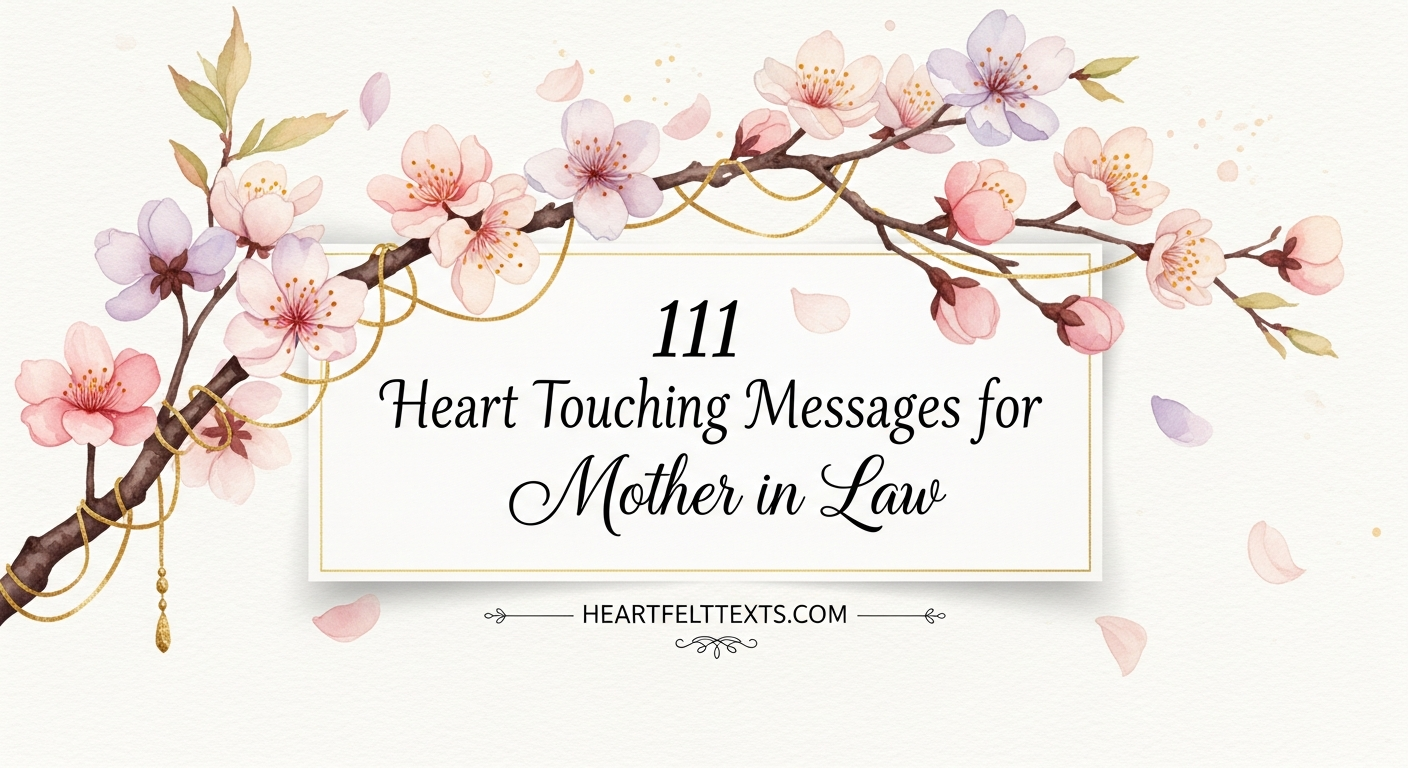 111 Heart Touching Messages for Mother in Law Build Bonds