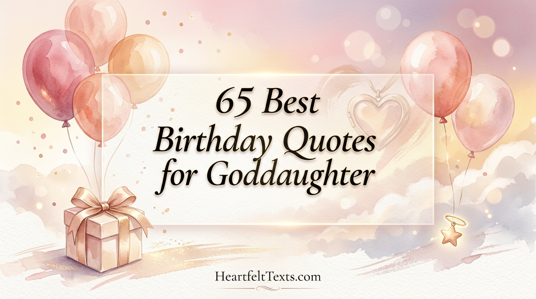 65 Best Birthday Quotes for Goddaughter