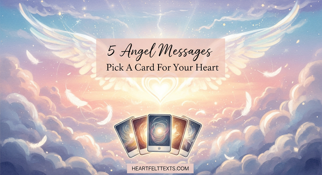 5 Angel Messages Pick A Card For Your Heart
