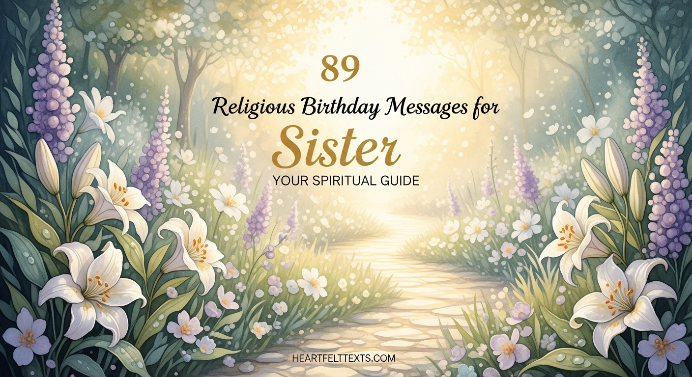 89 Religious Birthday Messages for Sister Your Spiritual Guide