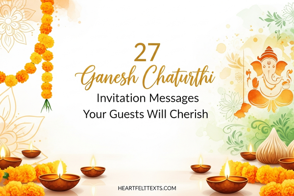 27 Ganesh Chaturthi Invitation Messages Your Guests Will Cherish
