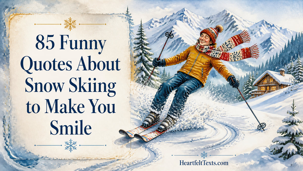 85 Funny Quotes About Snow Skiing to Make You Smile