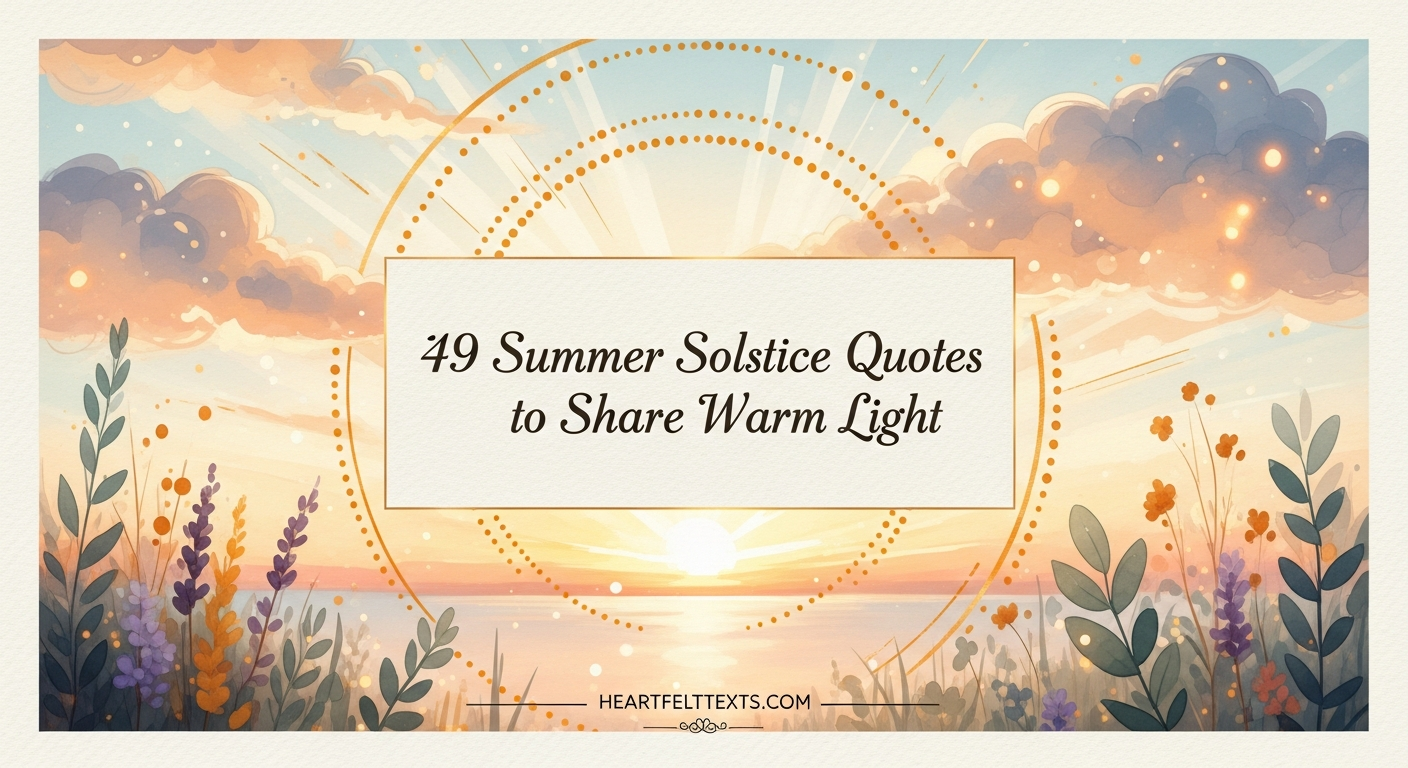 49 Summer Solstice Quotes to Share Warm Light