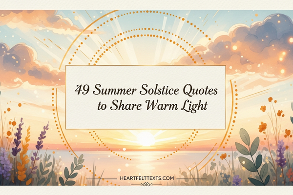 49 Summer Solstice Quotes to Share Warm Light