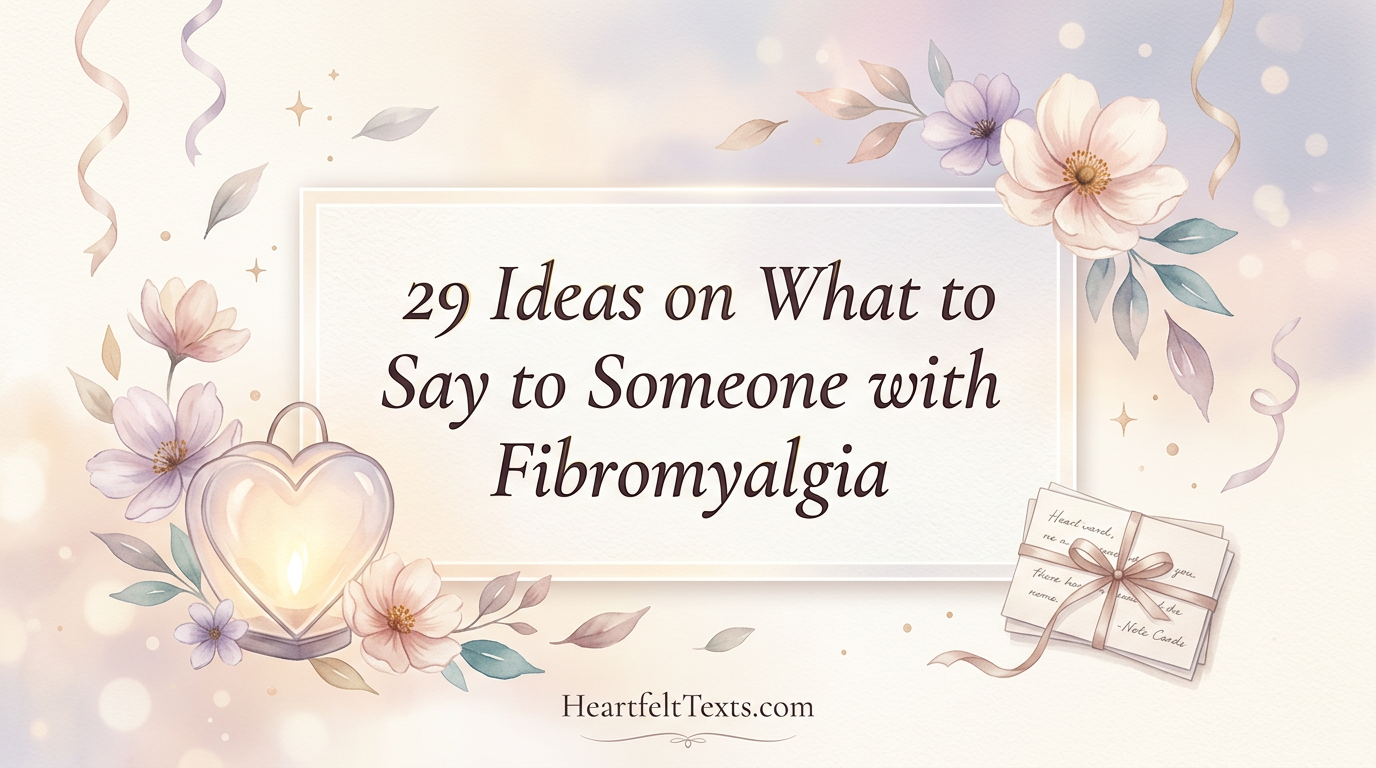 29 Ideas on What to Say to Someone with Fibromyalgia