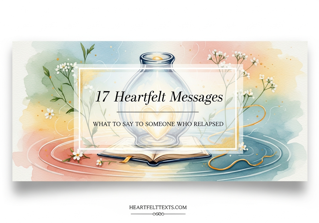 17 Heartfelt Messages What to Say to Someone Who Relapsed