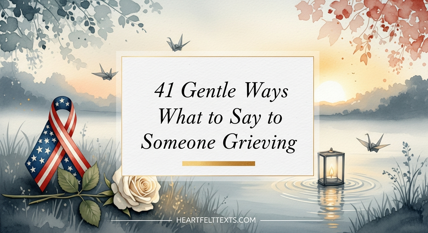 41 Gentle Ways What to Say to Someone Grieving Military Loss