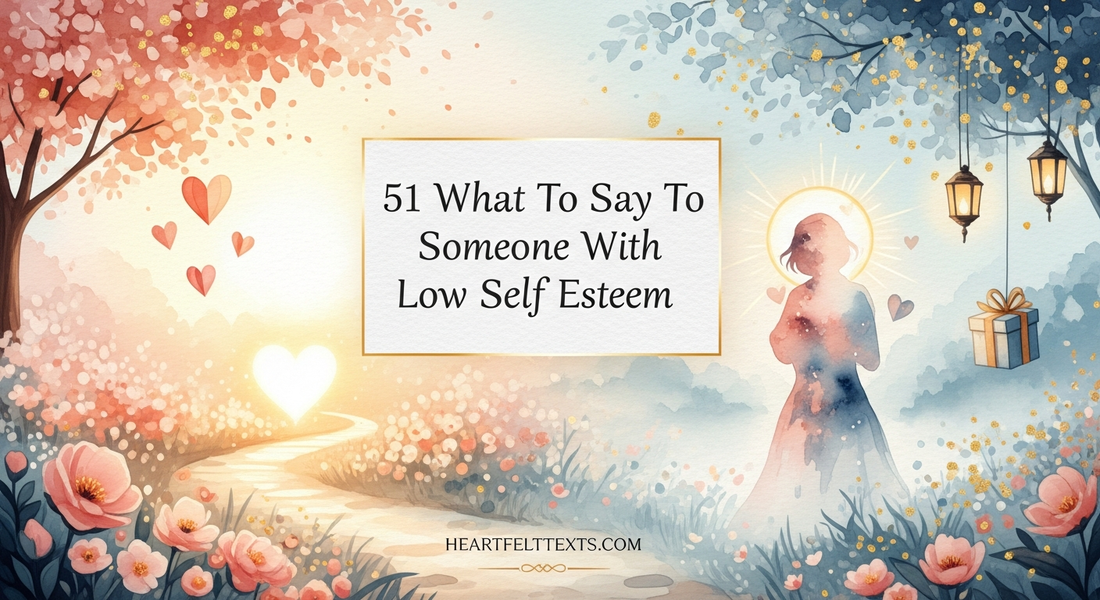 51 What To Say To Someone With Low Self Esteem