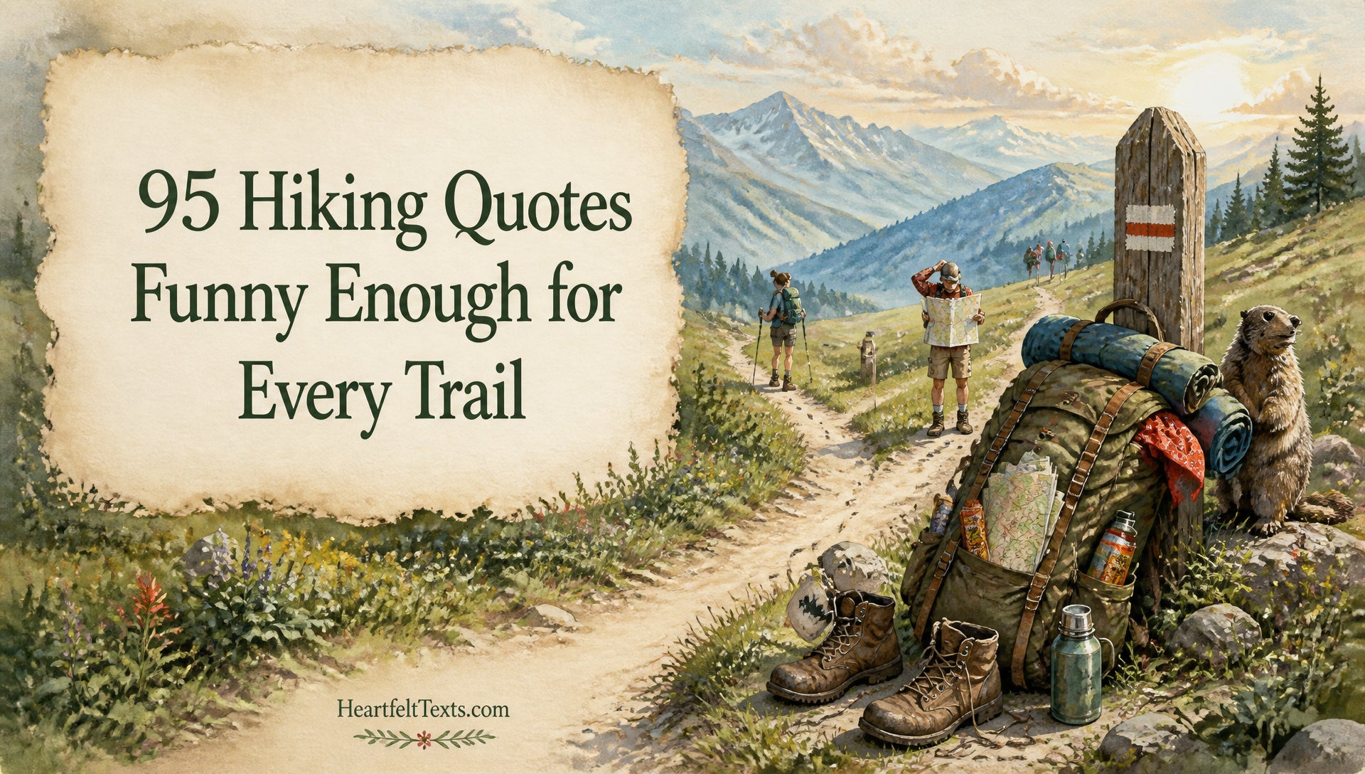 95 Hiking Quotes Funny Enough for Every Trail