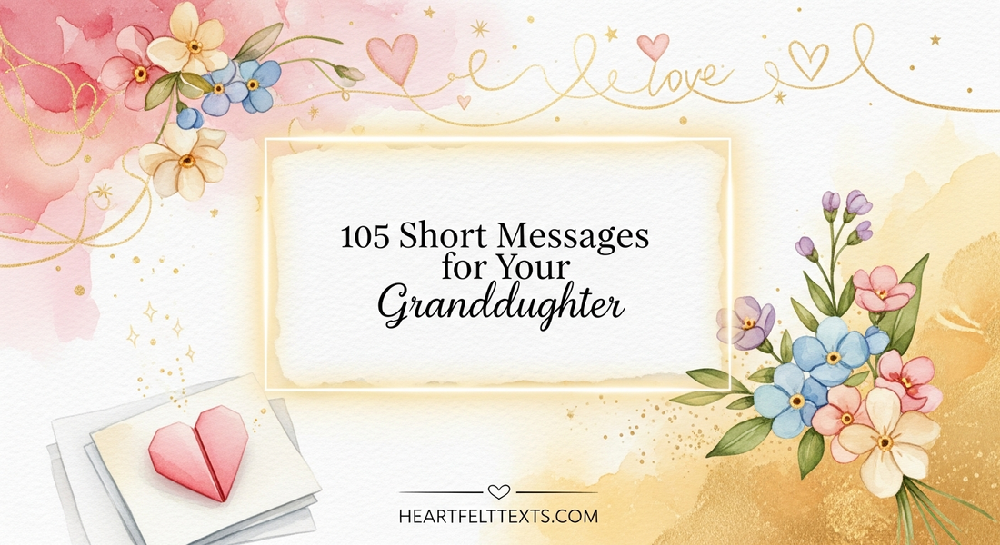 105 Short Messages for Your Granddaughter