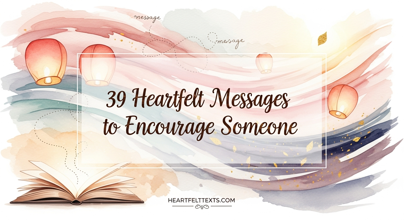 39 Heartfelt Messages to Encourage Someone