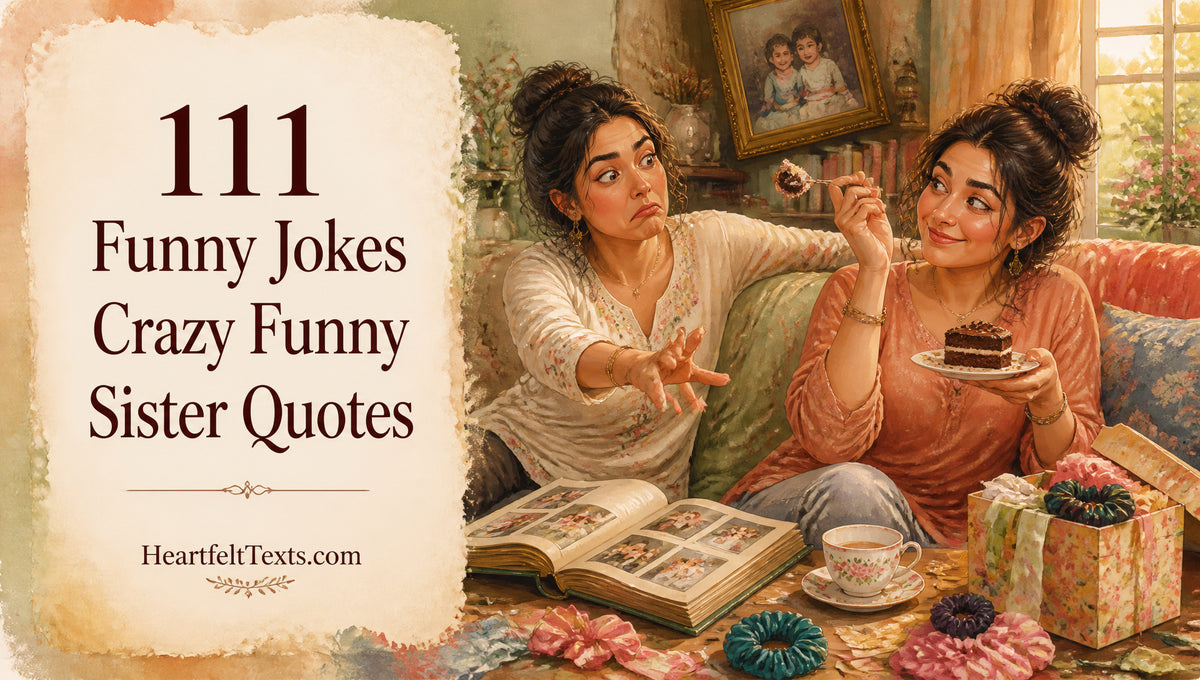 111 Funny Jokes Crazy Funny Sister Quotes