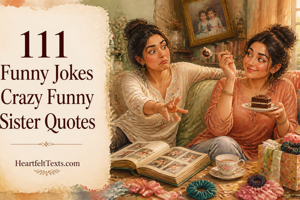 111 Funny Jokes Crazy Funny Sister Quotes