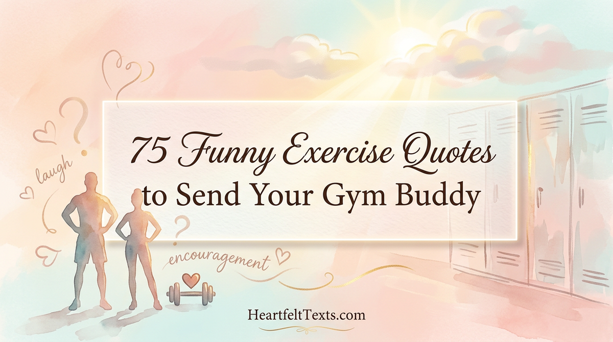 75 Funny Exercise Quotes to Send Your Gym Buddy