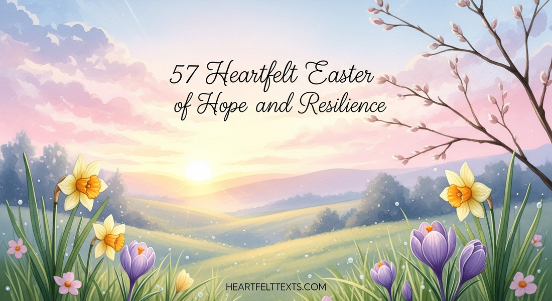 57 Heartfelt Easter Messages of Hope and Resilience