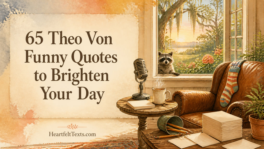 65 Theo Von Funny Quotes to Brighten Your Day