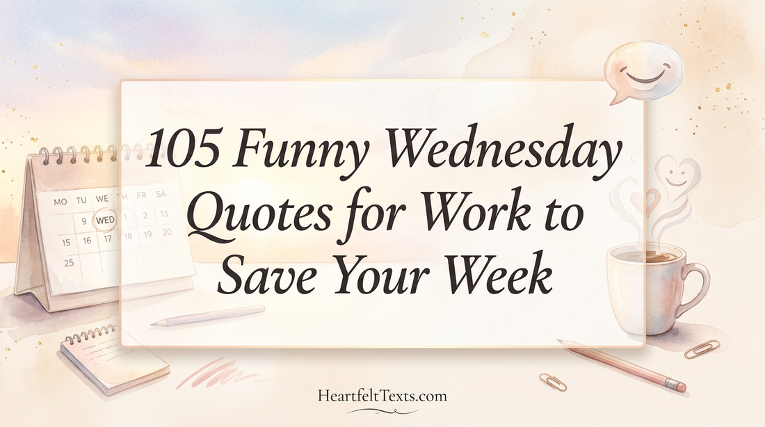 105 Funny Wednesday Quotes for Work to Save Your Week