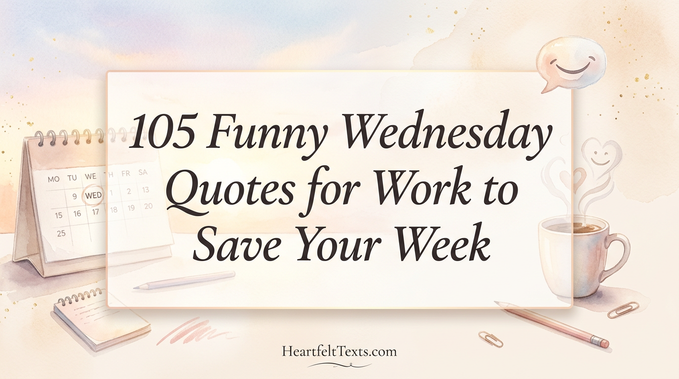 105 Funny Wednesday Quotes for Work to Save Your Week