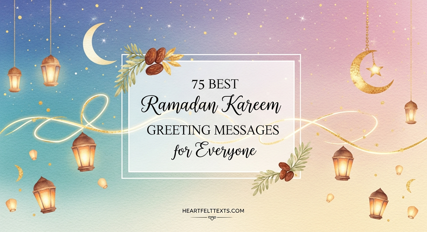 75 Best Ramadan Kareem Greeting Messages for Everyone