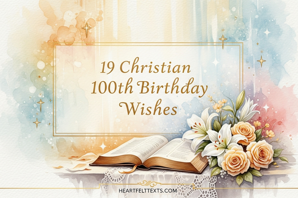 19 Christian 100th Birthday Wishes A Century of Faith