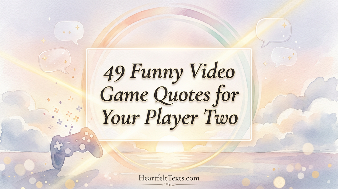 49 Funny Video Game Quotes for Your Player Two