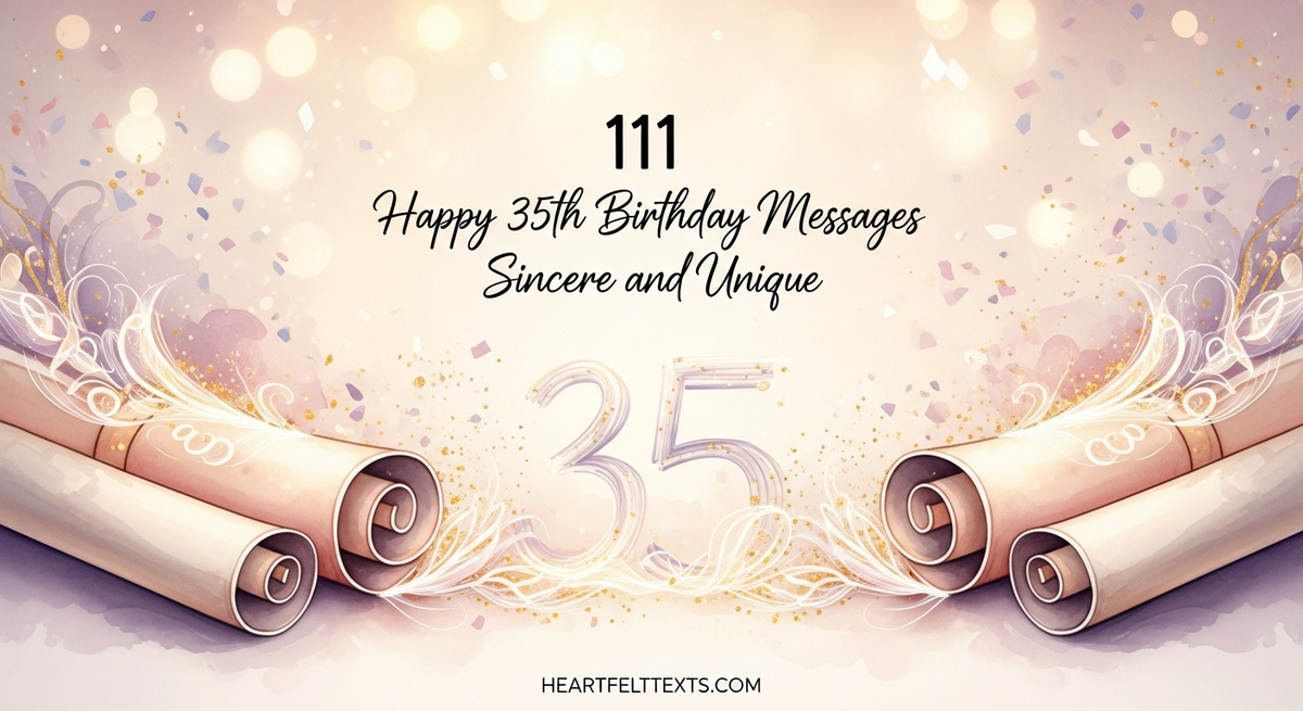 111 Happy 35th Birthday Messages Sincere and Unique – HeartfeltTexts
