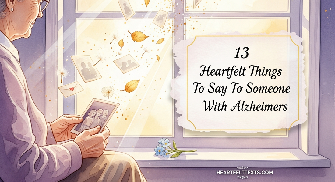 13 Heartfelt Things To Say To Someone With Alzheimers