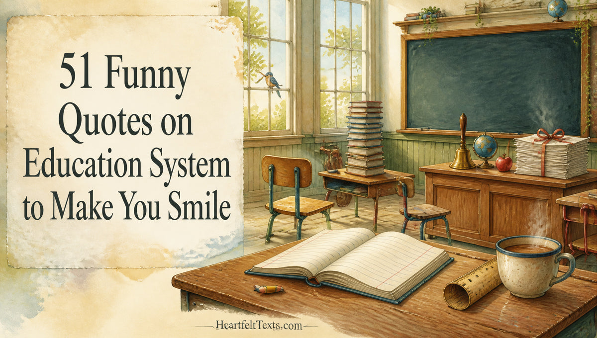 51 Funny Quotes on Education System to Make You Smile