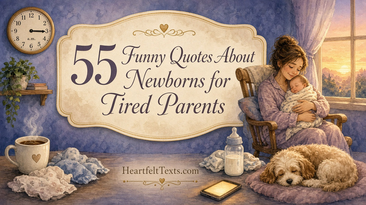 55 Funny Quotes About Newborns for Tired Parents