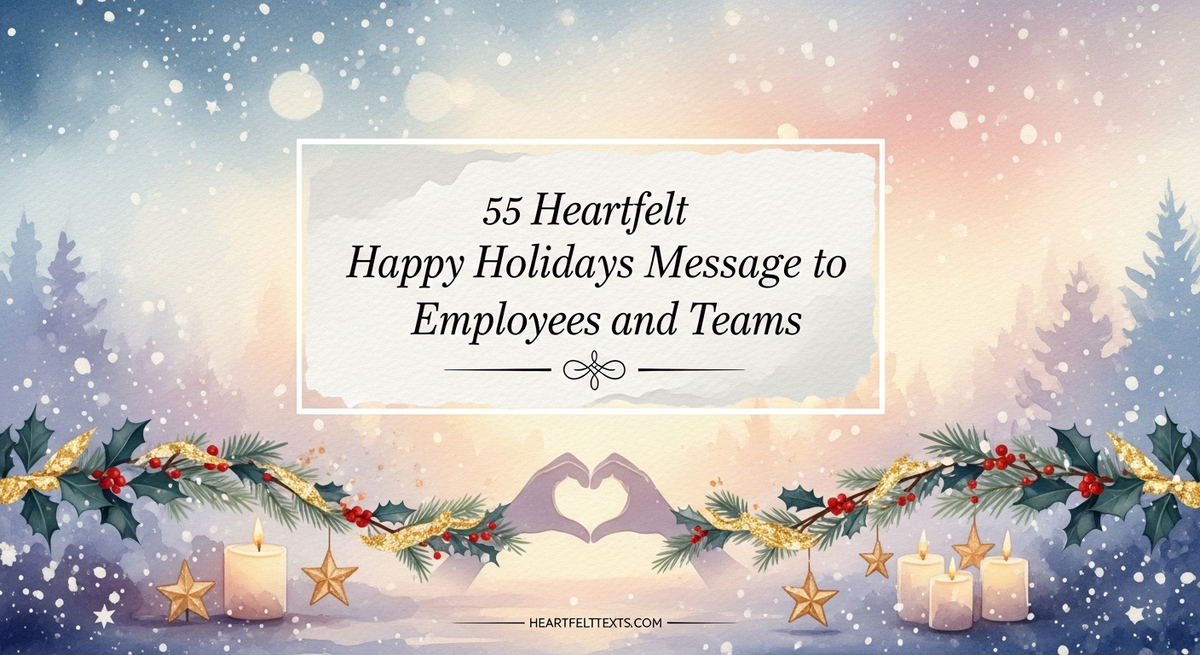 55 Heartfelt Happy Holidays Message to Employees and Teams