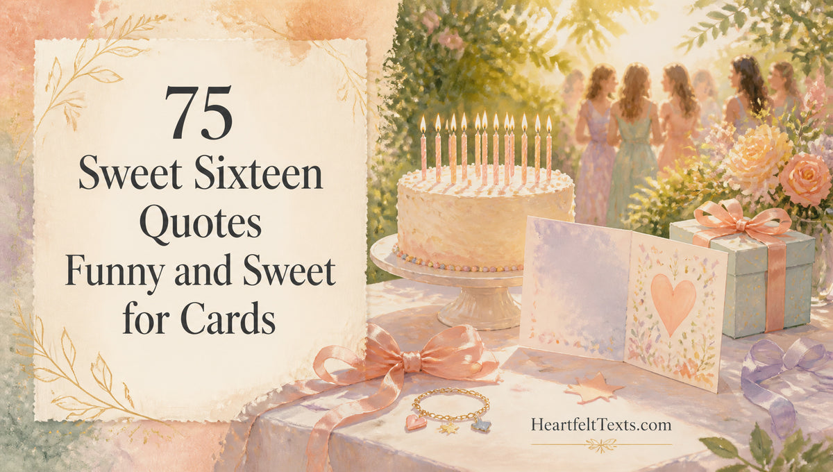 75 Sweet Sixteen Quotes Funny and Sweet for Cards