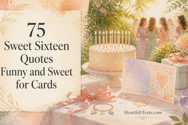 75 Sweet Sixteen Quotes Funny and Sweet for Cards