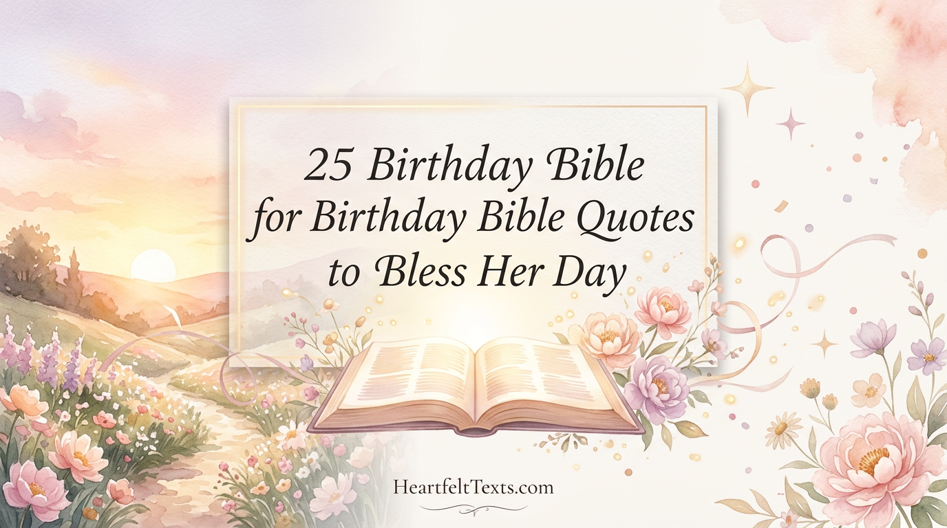 25 Birthday Bible Quotes for Daughter to Bless Her Day