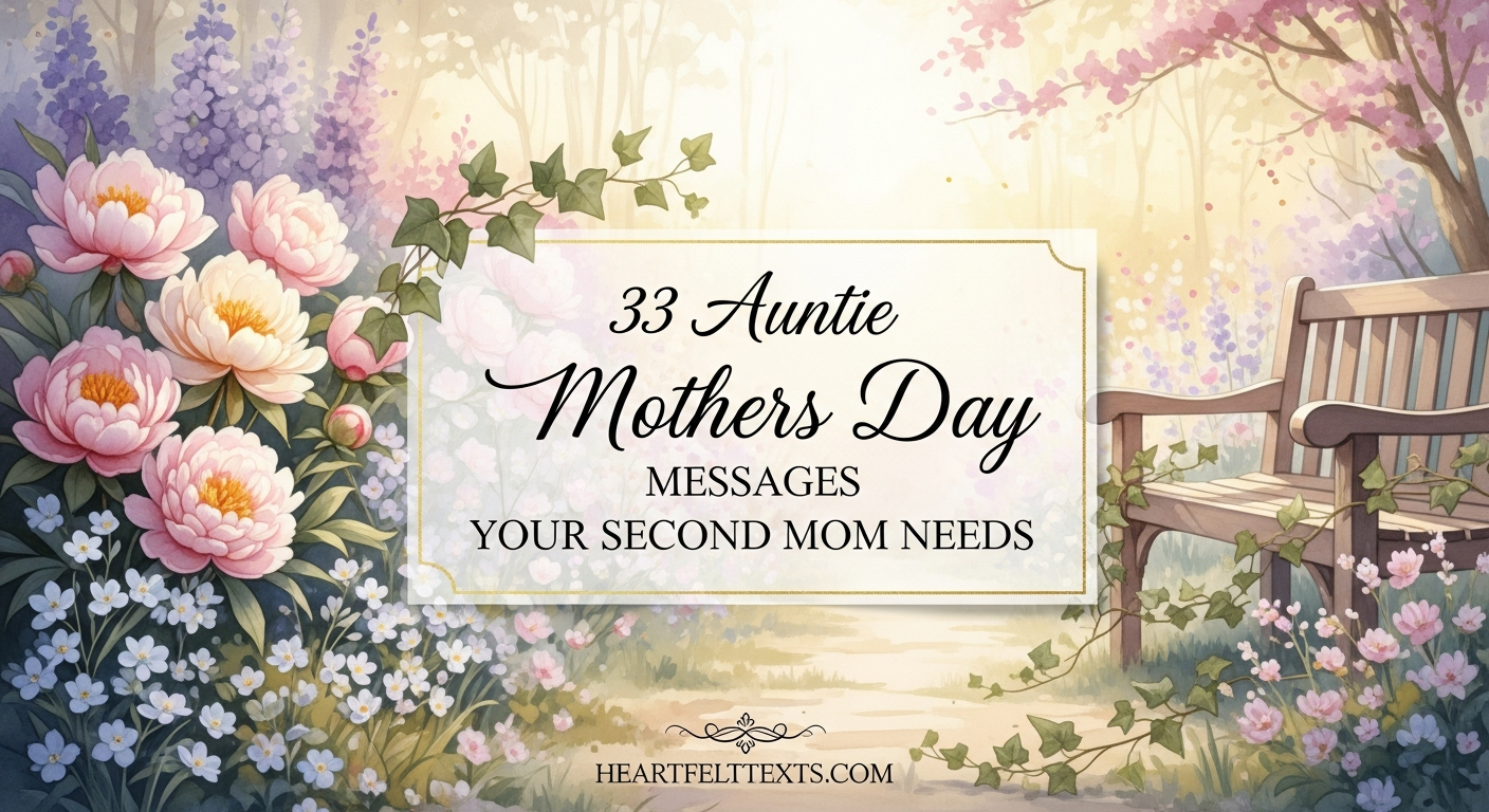 33 Auntie Mothers Day Messages Your Second Mom Needs