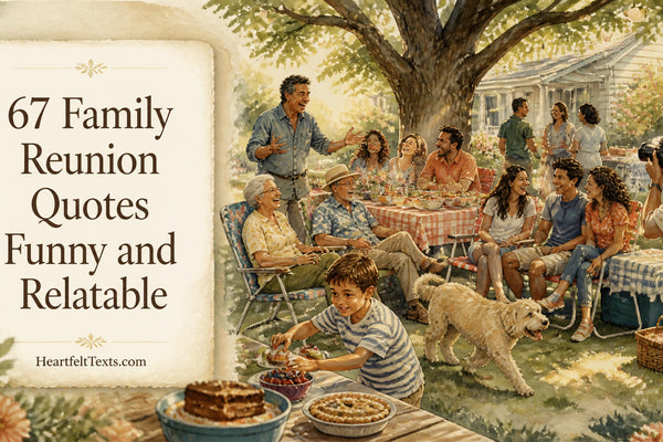 67 Family Reunion Quotes Funny and Relatable