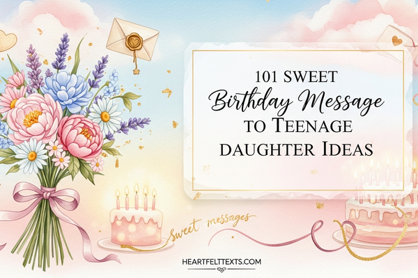 101 Sweet Birthday Message to Teenage Daughter Ideas