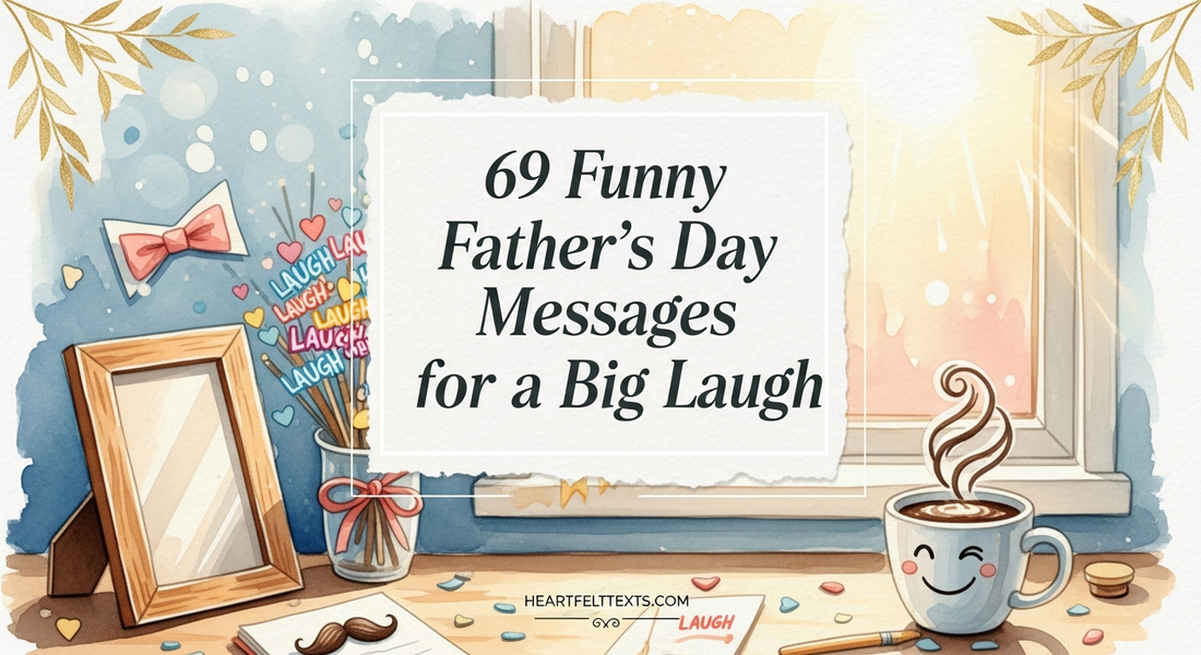 69 Funny Father's Day Messages for a Big Laugh